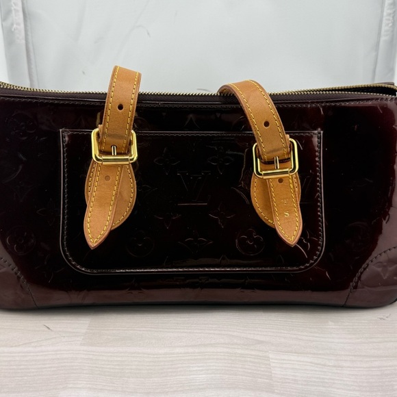 Louis Vuitton Monogram Rosewood Burgundy Vernis Patent Leather with LV - Picture 5 of 14